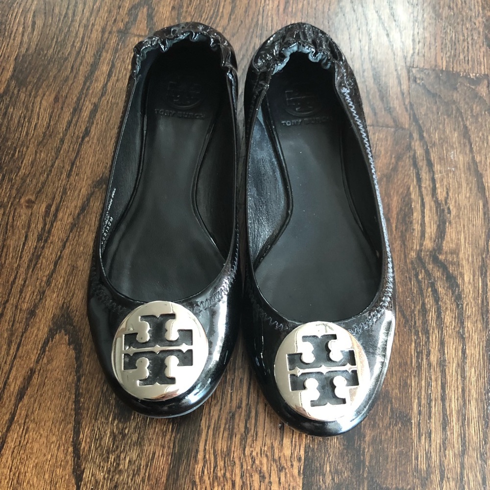 Tory Burch patent leather flats